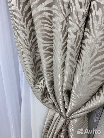 Ткань на шторы портьерная, Турция