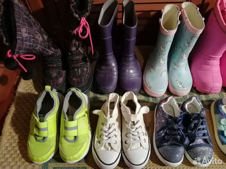 Обувь пакетом на девочку 28 размера