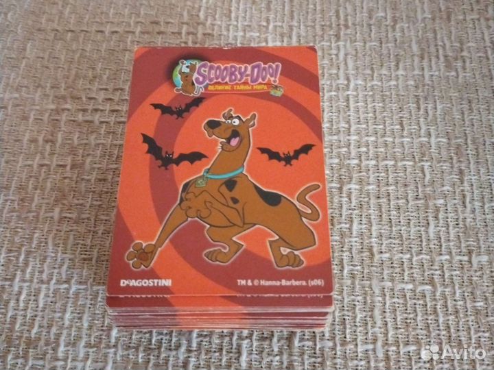 Карточки Скуби Ду Великие тайны мира