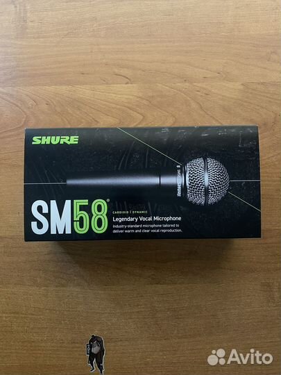 Динамический микрофон shure sm58