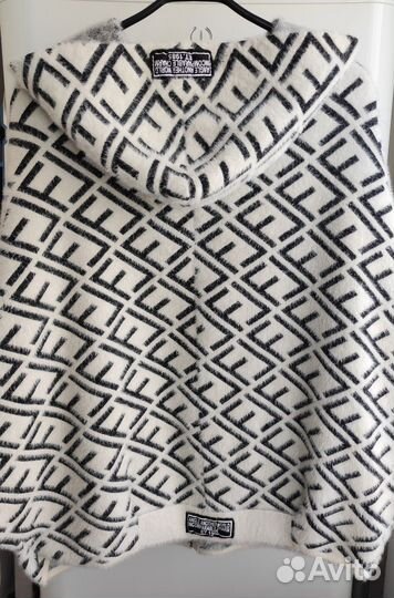 Шубка-пончо 