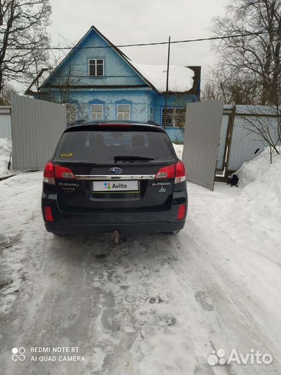 Subaru Outback 2.5 CVT, 2009, 275 000 км