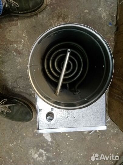 Канальный вентилятор, калорифер, фильтр канальный