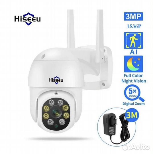 WiFi Камера видеонаблюдения поворотная/Приложение