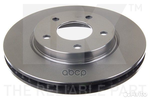 203057NK диск тормозной передний Mitsubishi La