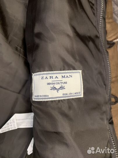 Комбинированная дубленка М 48