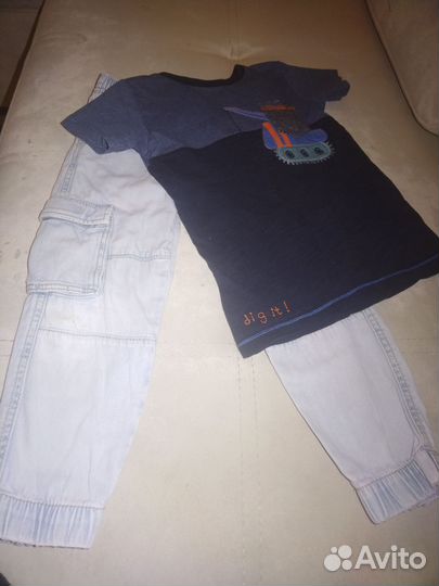 Детские вещи пакетом 104 110 на мальчика