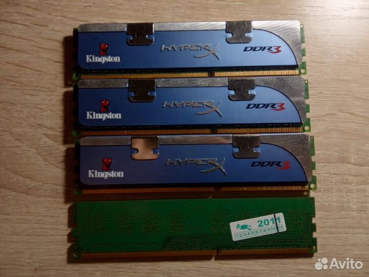 Оперативная память ddr3 4x2 gb