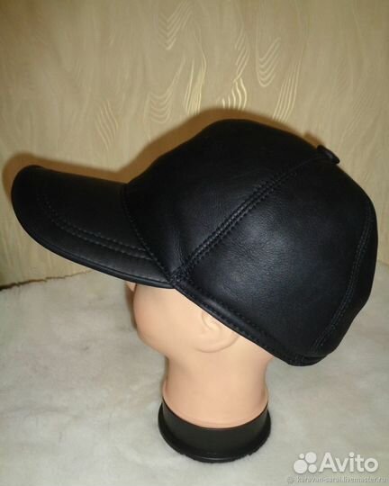 Новые Бейсболка из натурального меха