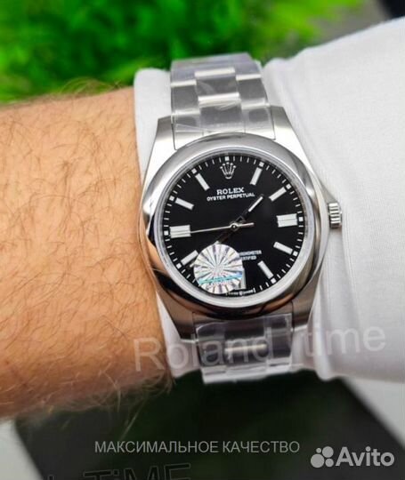 Мужские мехaничеcкие чaсы Rolex Oyster Perpetual