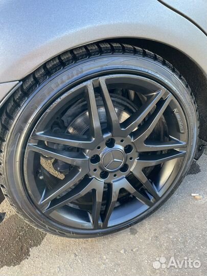 Диски Mercedes AMG оригинал с резиной зима