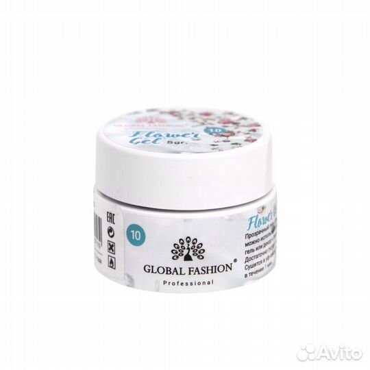 Гель с сухоцветами 5 гр, Flower Gel 10