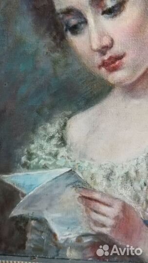 Картина маслом на холсте Портрет девушки