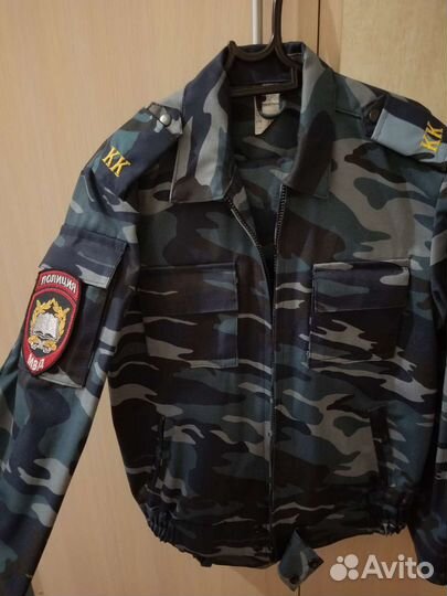 Форма синий камуфляж