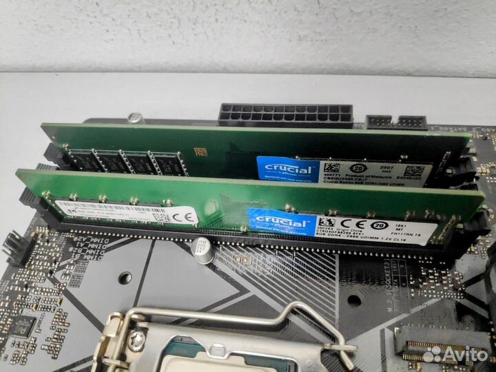 Комплект Core i3-9100F 4x3.6 ггц/16Gb DDR4/B360M-A