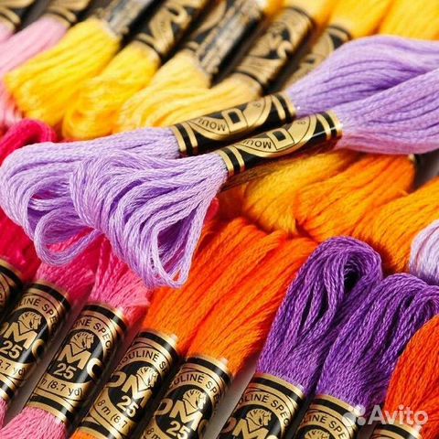 Нитки мулине dmc