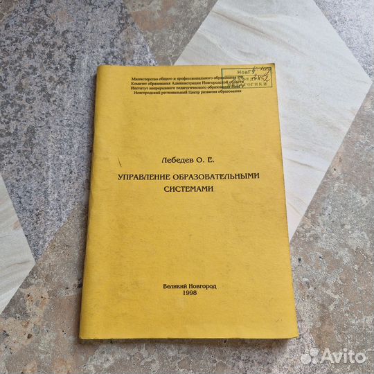 Управление образовательными системами. Лебедев. 19