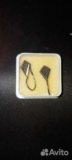 Серебряные сережки 925 пробы