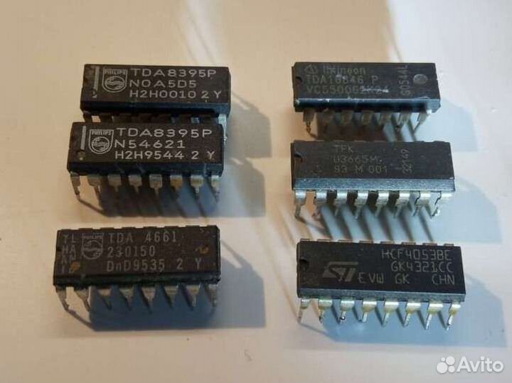 Микросхемы от телевизоров и аудио
