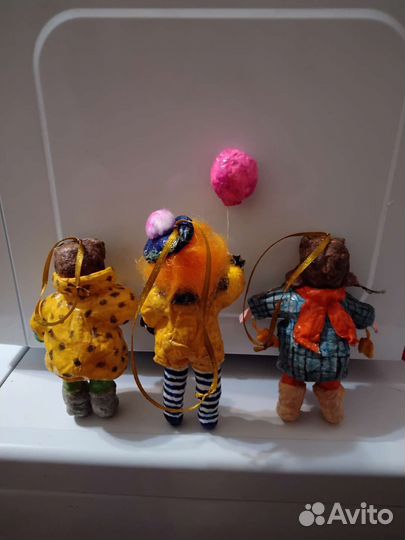 Ватные игрушки