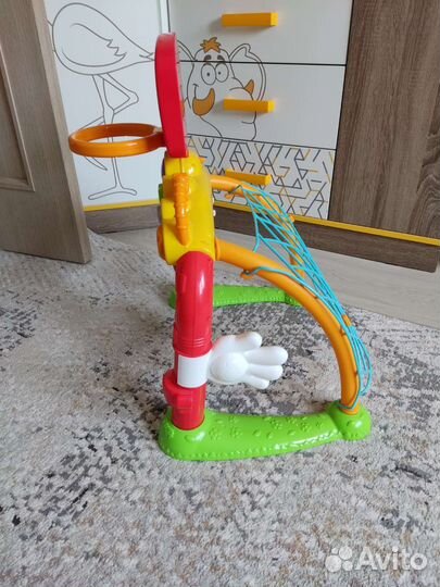 Детские футбольные ворота с музыкой