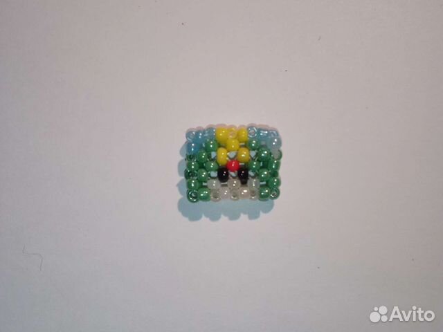 Фигурка из бисера Леона из бравл старса