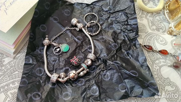 Серебряный браслет Pandora