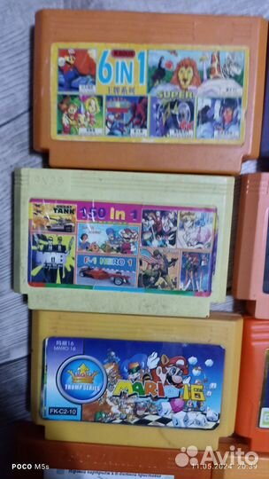 Картриджи для dendy 8 bit