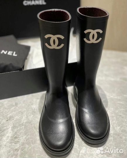 Резиновые сапоги Chanel premium