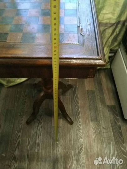 Шахматный столик старинный