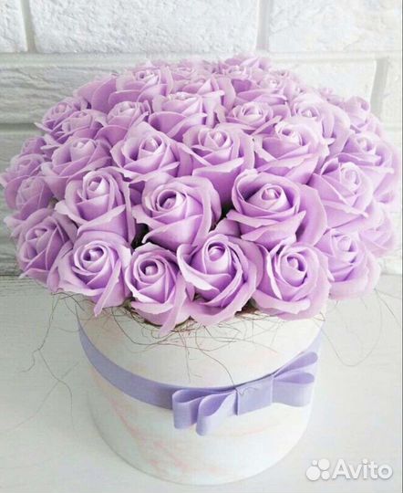 Букет мыльных роз