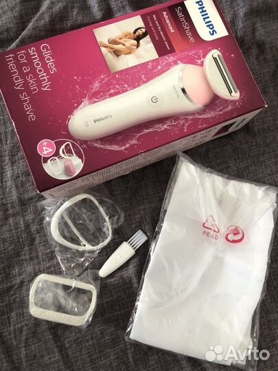 Насадки (2шт), щеточка и чехол для Philips BRL140