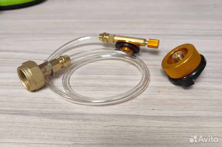 Адаптер для заправки газового баллона