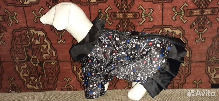 Куртка Дождевик для маленькой собаки