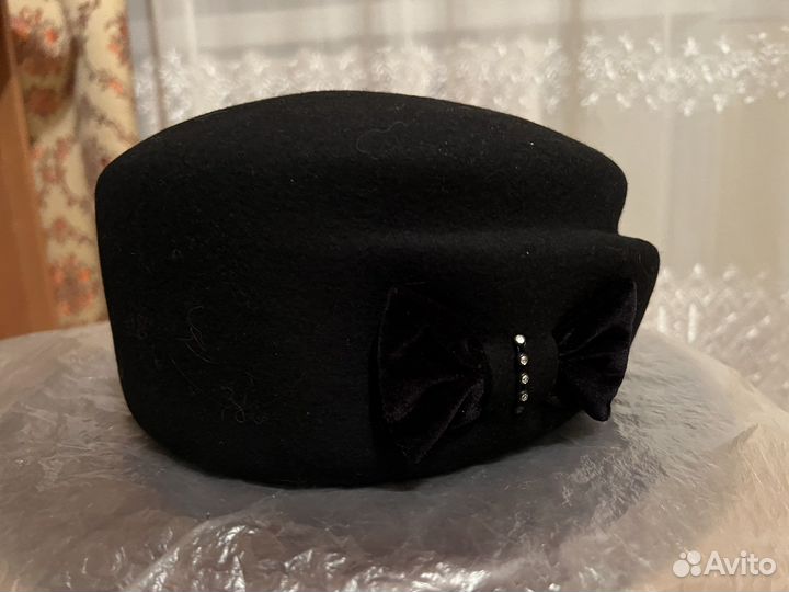Шляпка женская фетровая