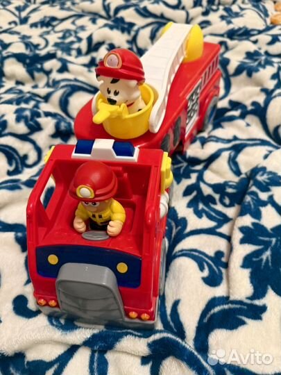 Пожарная машина со звуком