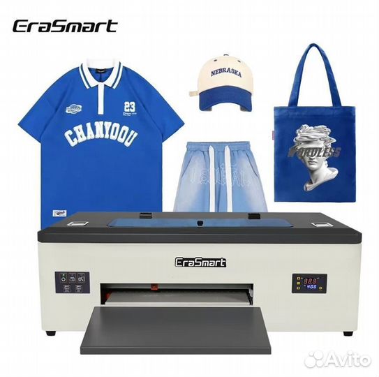 Текстильный DTF принтер A3 + чернила, пленка, клей