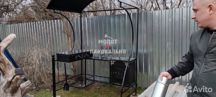 Мангал лофт