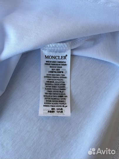 Футболка moncler мужская S M L XL XXL