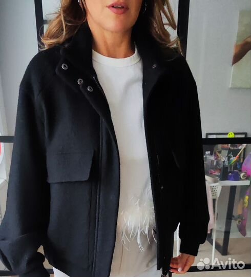 Куртка пальто бомбер