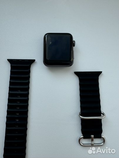 Часы apple watch 3 42mm spase gray