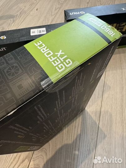 Новая Видеокарта Palit GTX 1660 super StormX 6GB