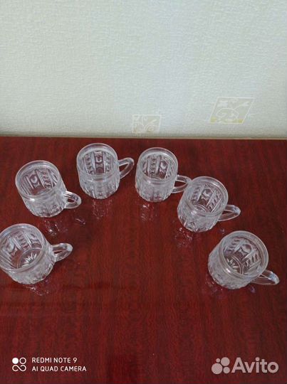 Хрустальные кружки СССР
