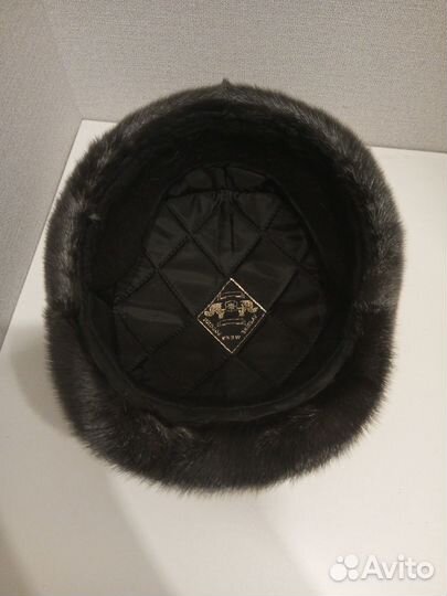Норковая шапка мужская