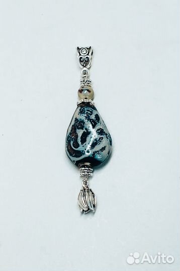 Керамическая подвеска. Кулон. Бохо, этника стиль