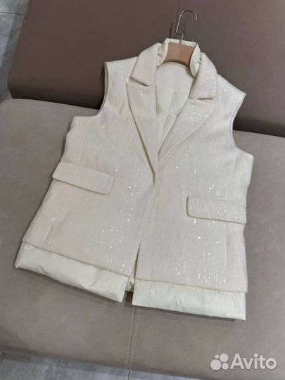 Жилет пуховой Brunello Cucinelli