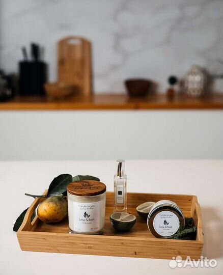 Соевые свечи premium с крышкой