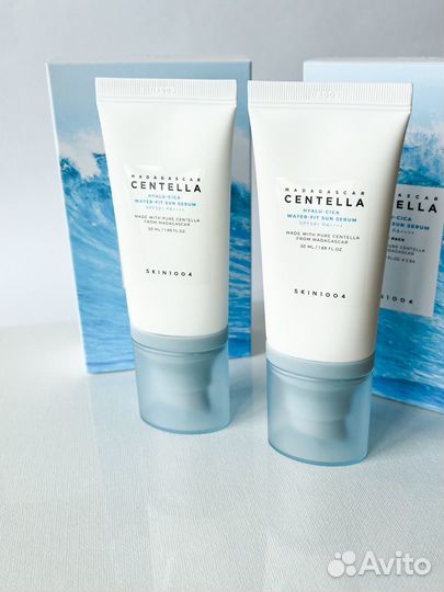 Skin1004 Hyalu-Cica Sun Serum Набор 2 спф крема