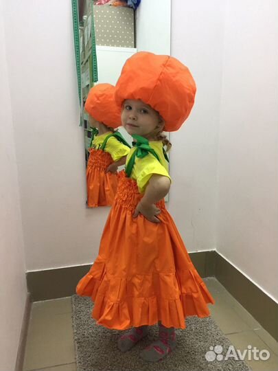 Карнавальные костюмы напрокат 98-110 овощи, фрукт