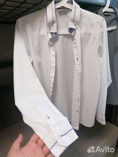 Рубашки школьные рост 158